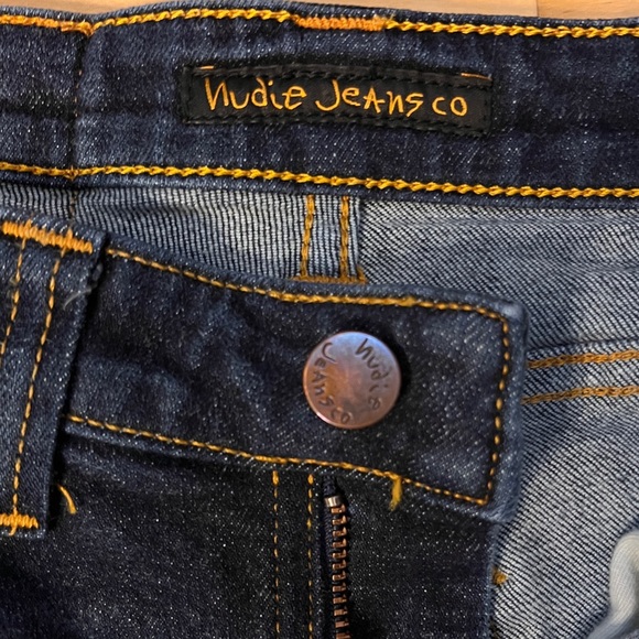 Nudie Jeans Co. Dark Blue Skinnies - Picture 4 of 6